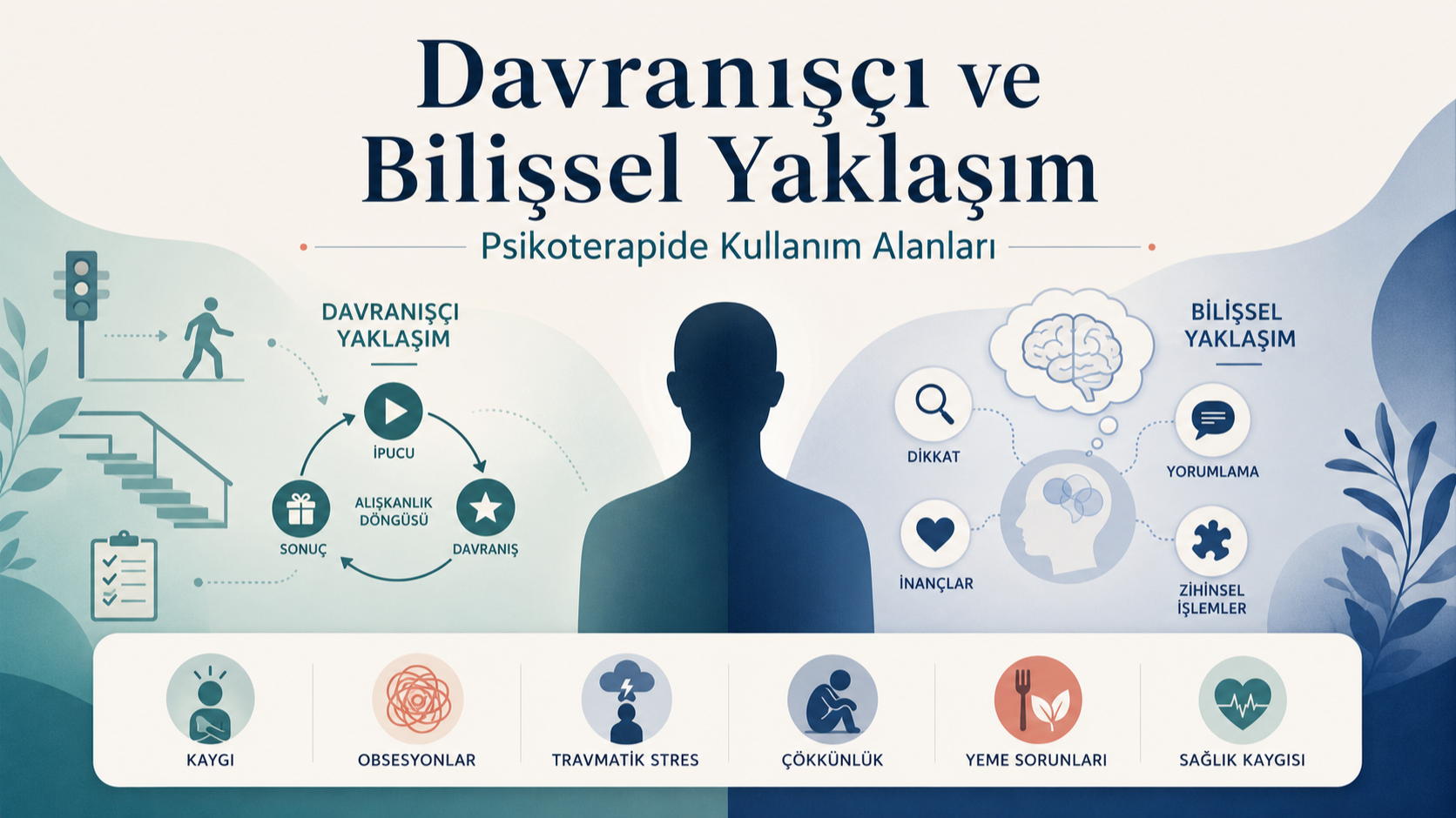 Davranışçı ve Bilişsel Yaklaşım: Psikoterapide Kullanım Alanları